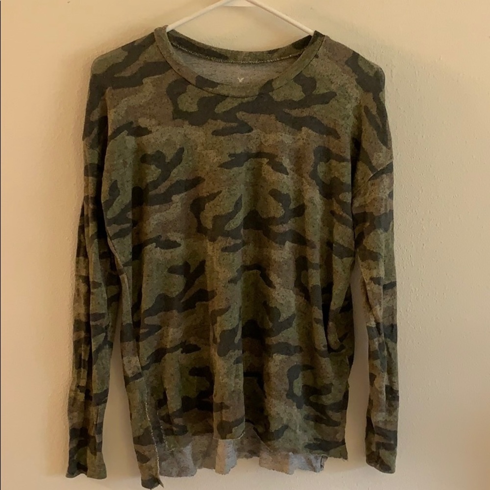 Soft and Sexy Camo Sweater